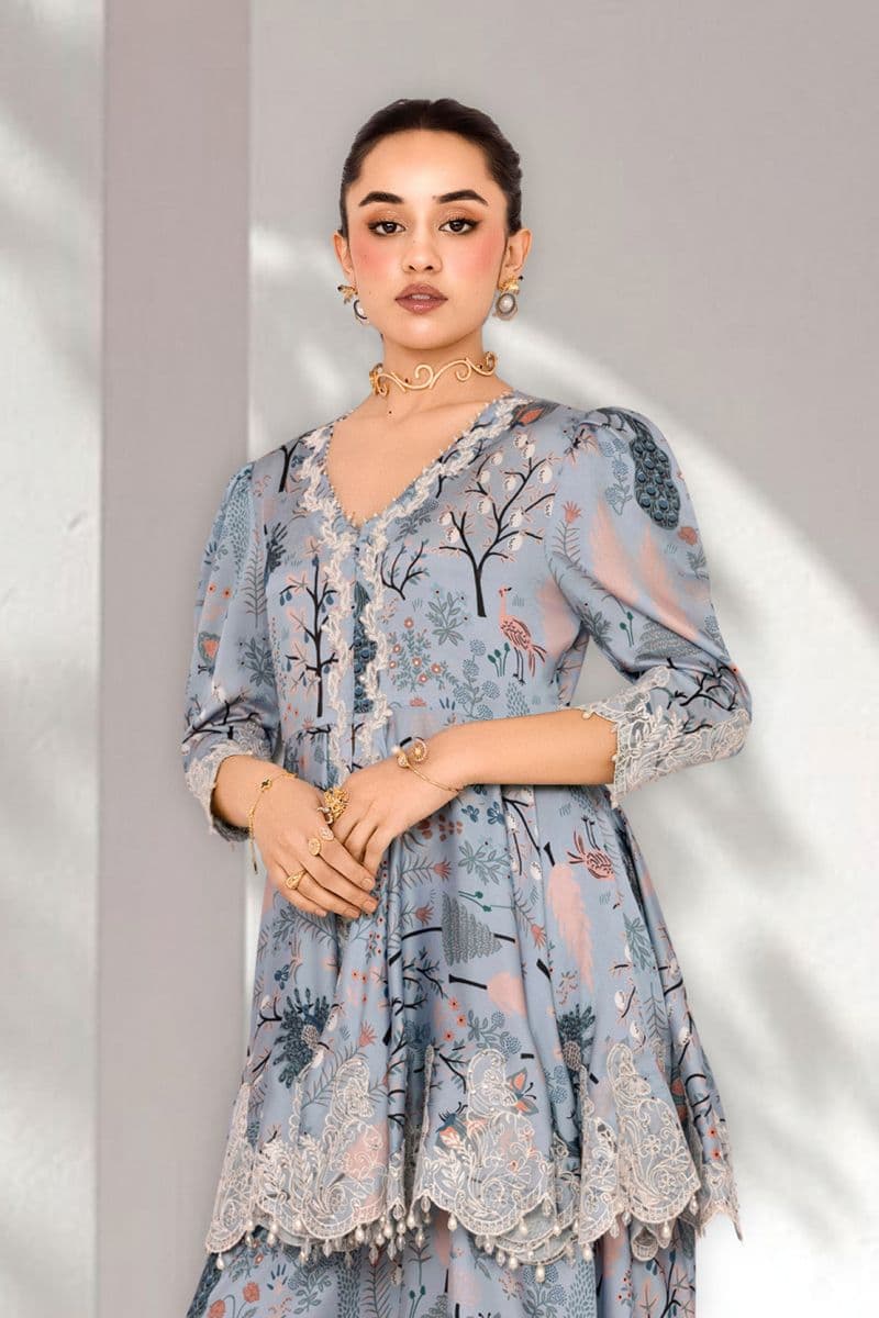 ARZOO – 2PC SHAMOOZ SILK EID FESTIVE PRET thumbnail