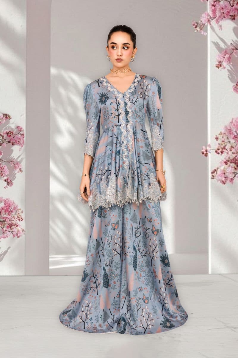 ARZOO – 2PC SHAMOOZ SILK EID FESTIVE PRET thumbnail