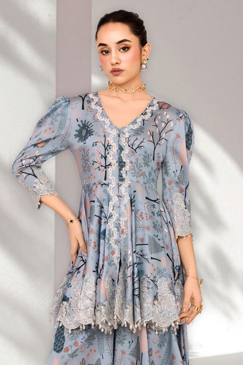 ARZOO – 2PC SHAMOOZ SILK EID FESTIVE PRET thumbnail