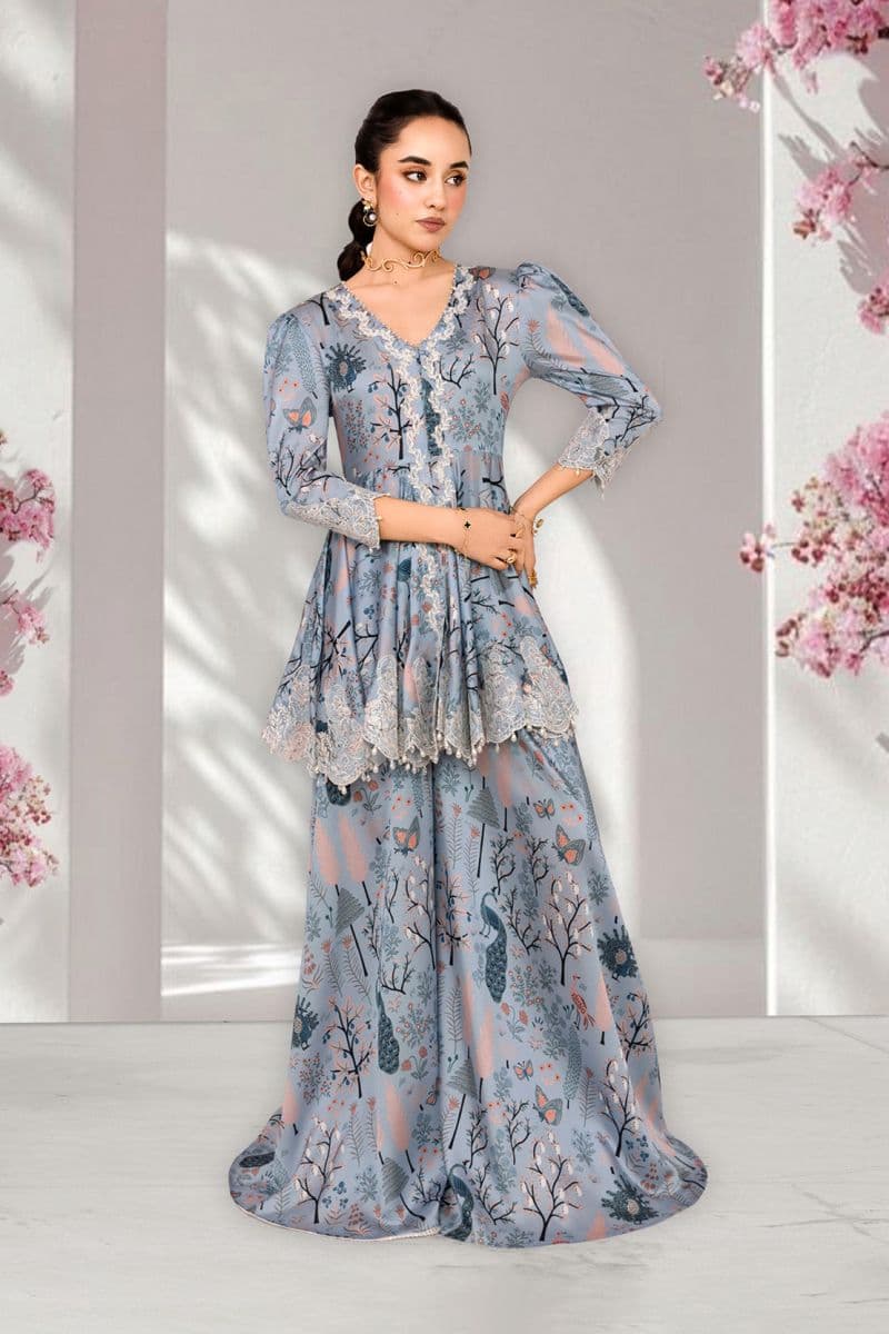 ARZOO – 2PC SHAMOOZ SILK EID FESTIVE PRET thumbnail