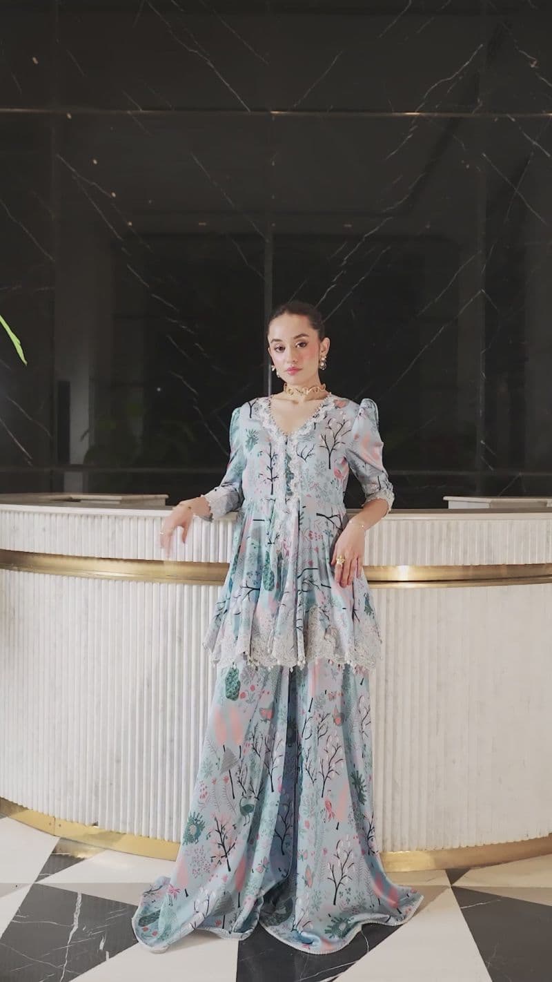 ARZOO – 2PC SHAMOOZ SILK EID FESTIVE PRET thumbnail