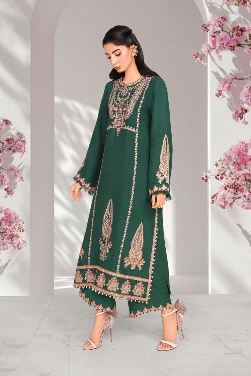 SABZ NOOR – 2PC RAWSILK EID FESTIVE PRET thumbnail