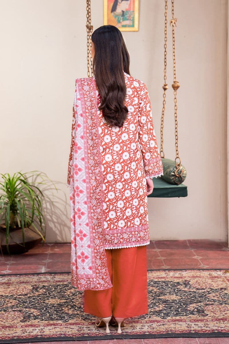 Printed - 2 Pc Lawn Suit (Lawn Dupatta) thumbnail