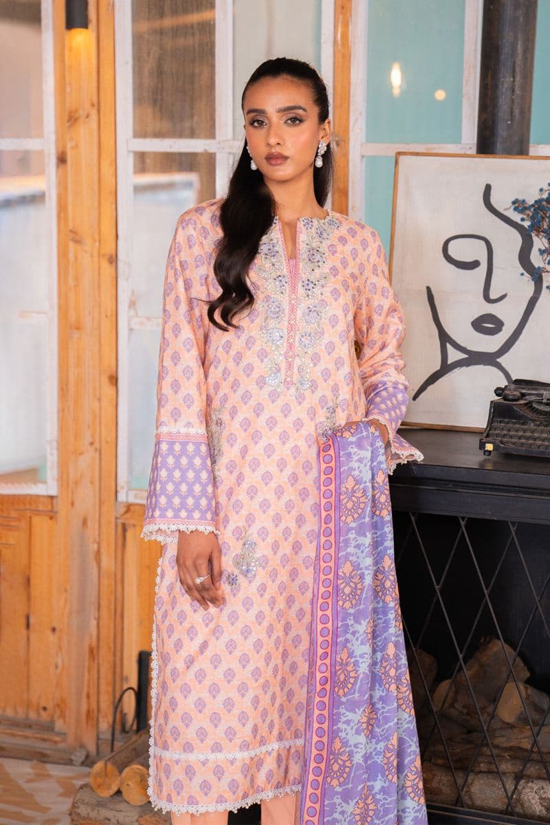 Embroidered - 2 Pc Lawn Suit (Lawn Dupatta) thumbnail