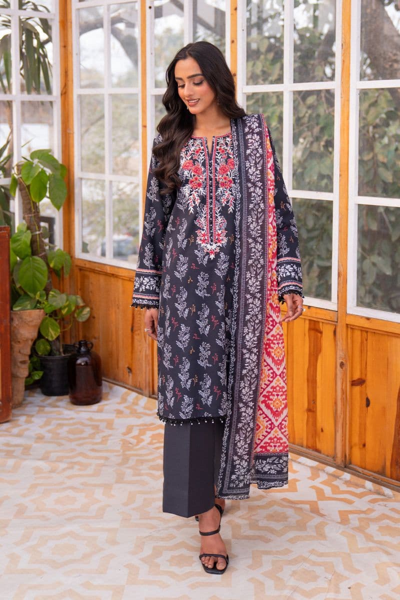 Embroidered - 2 Pc Lawn Suit (Lawn Dupatta) thumbnail