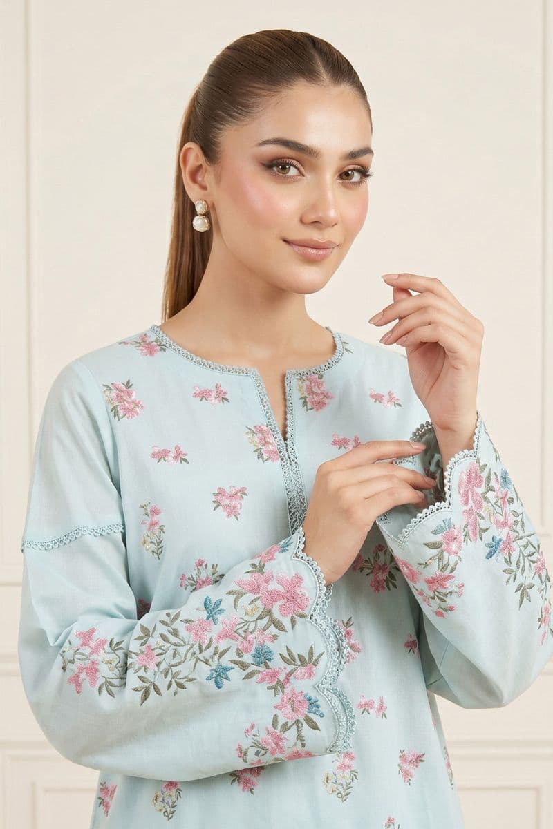 Embroidered - 2 Pc Lawn Suit thumbnail