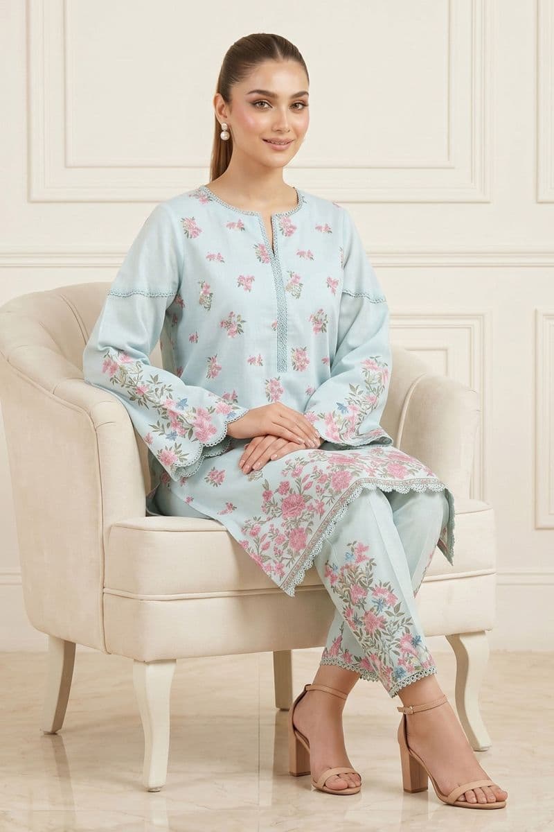 Embroidered - 2 Pc Lawn Suit thumbnail
