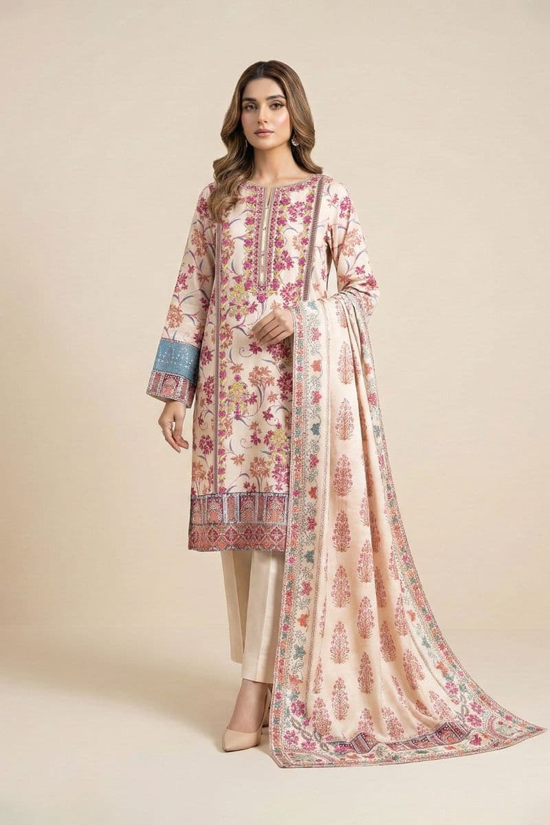 Embroidered - 3 Pc Lawn Suit thumbnail