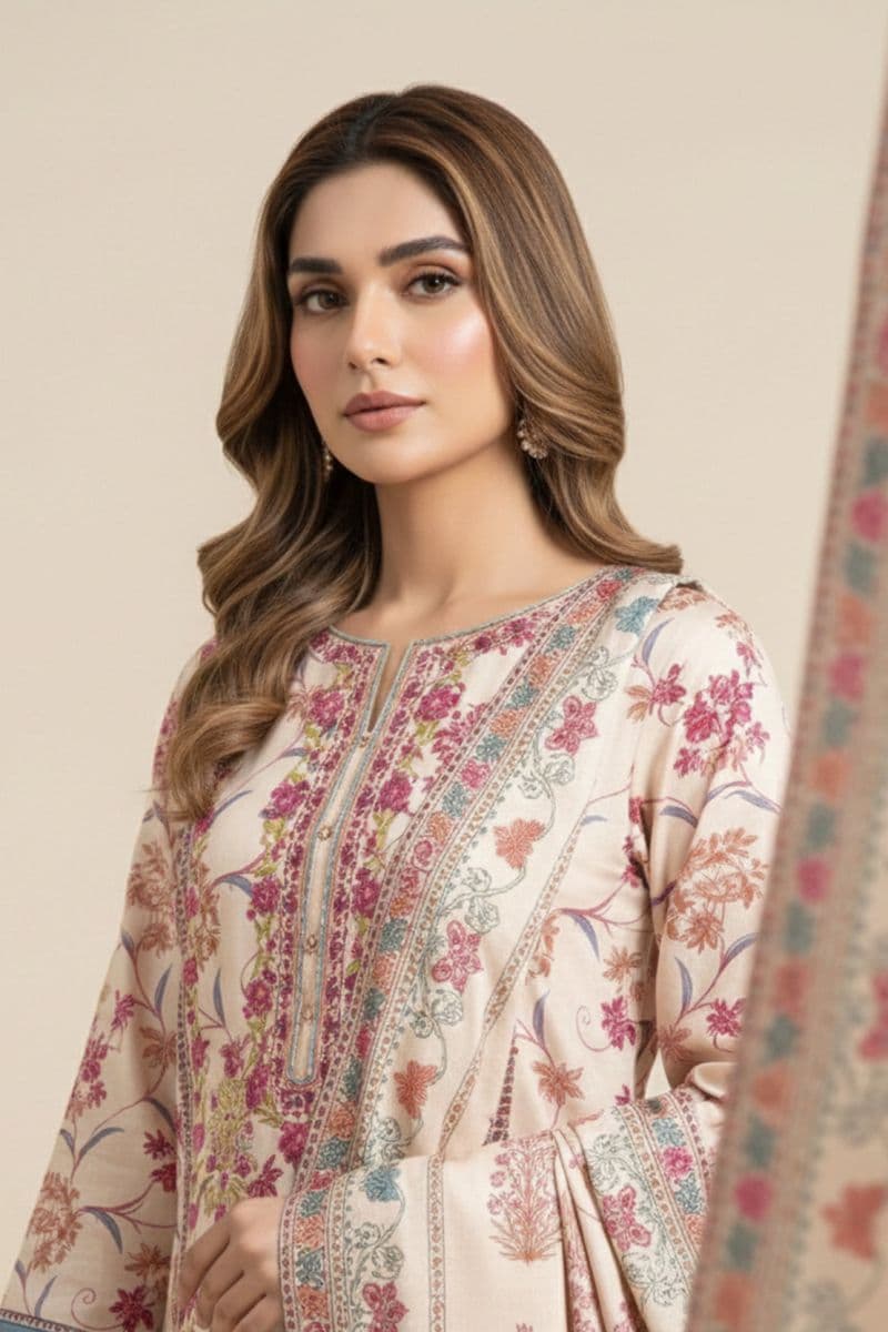 Embroidered - 3 Pc Lawn Suit thumbnail