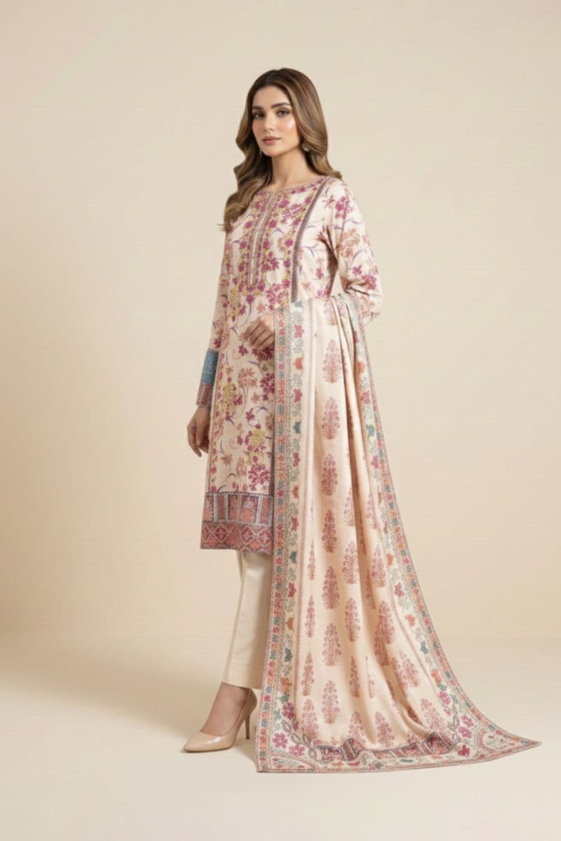 Embroidered - 3 Pc Lawn Suit thumbnail