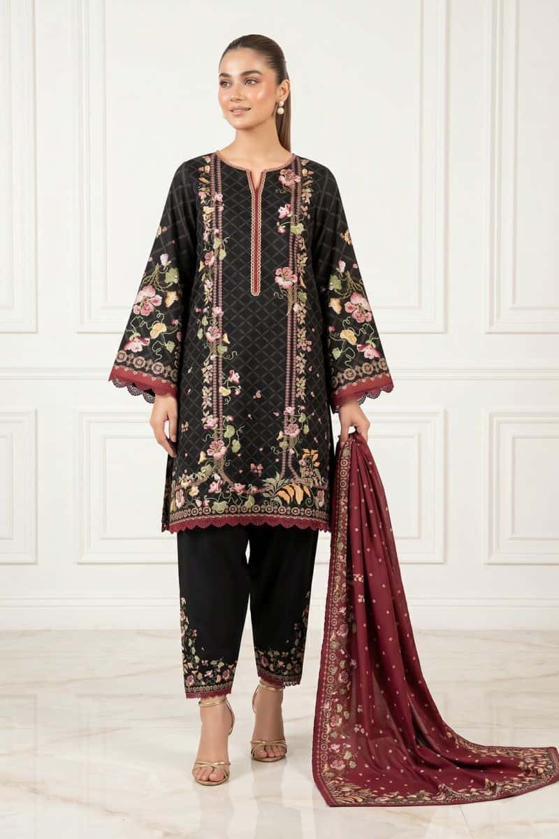 Printed - 3 Pc Lawn Suit