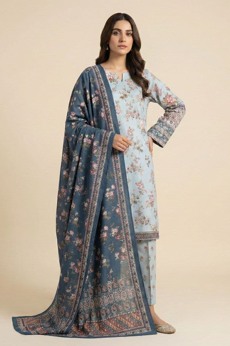 Printed - 3 Pc Lawn Suit thumbnail