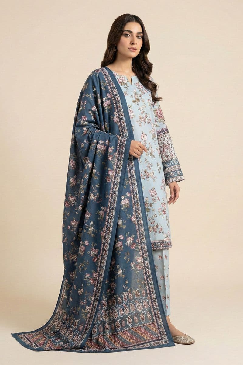 Printed - 3 Pc Lawn Suit thumbnail