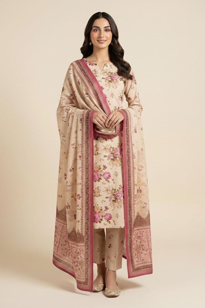 Printed - 3 Pc Lawn Suit thumbnail