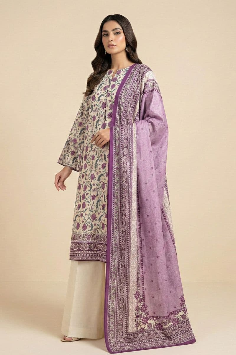 Printed - 3 Pc Lawn Suit thumbnail