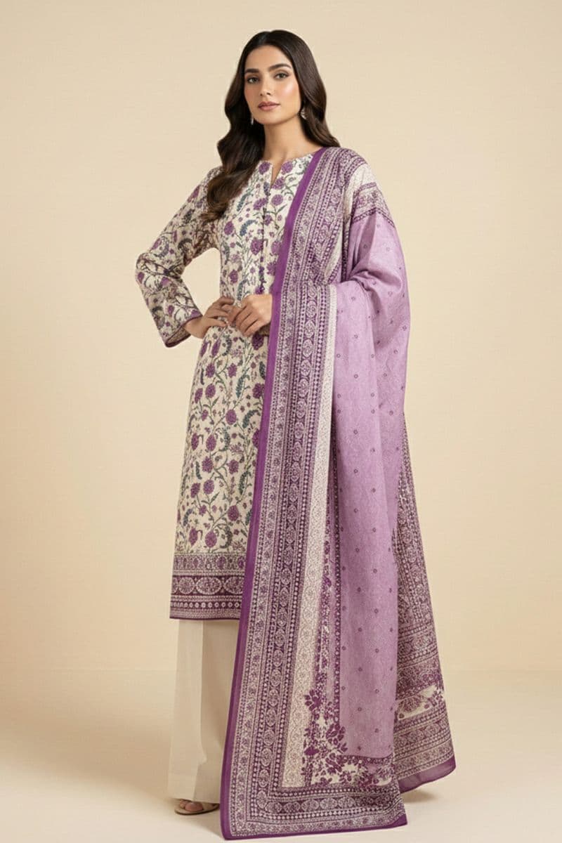 Printed - 3 Pc Lawn Suit thumbnail