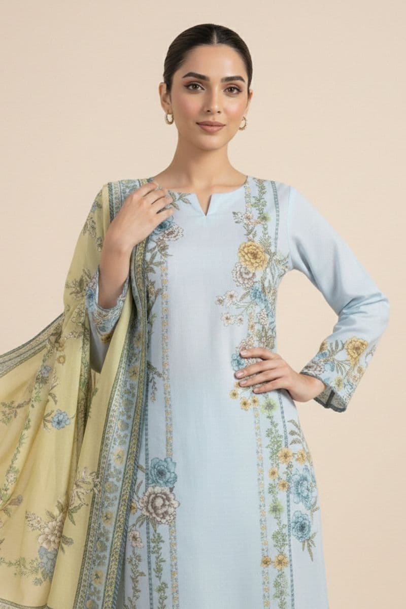 Printed - 2 Pc Lawn Suit (Shirt & Dupatta) thumbnail