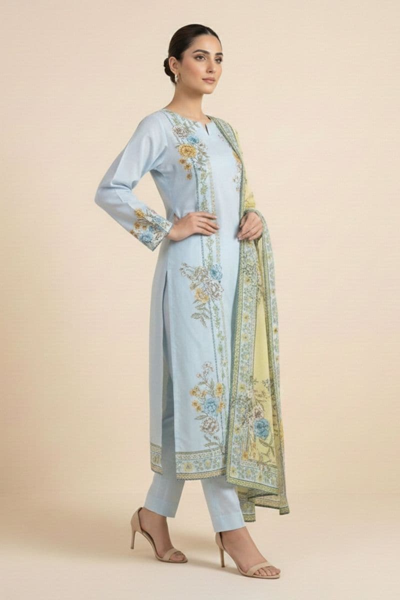 Printed - 2 Pc Lawn Suit (Shirt & Dupatta) thumbnail