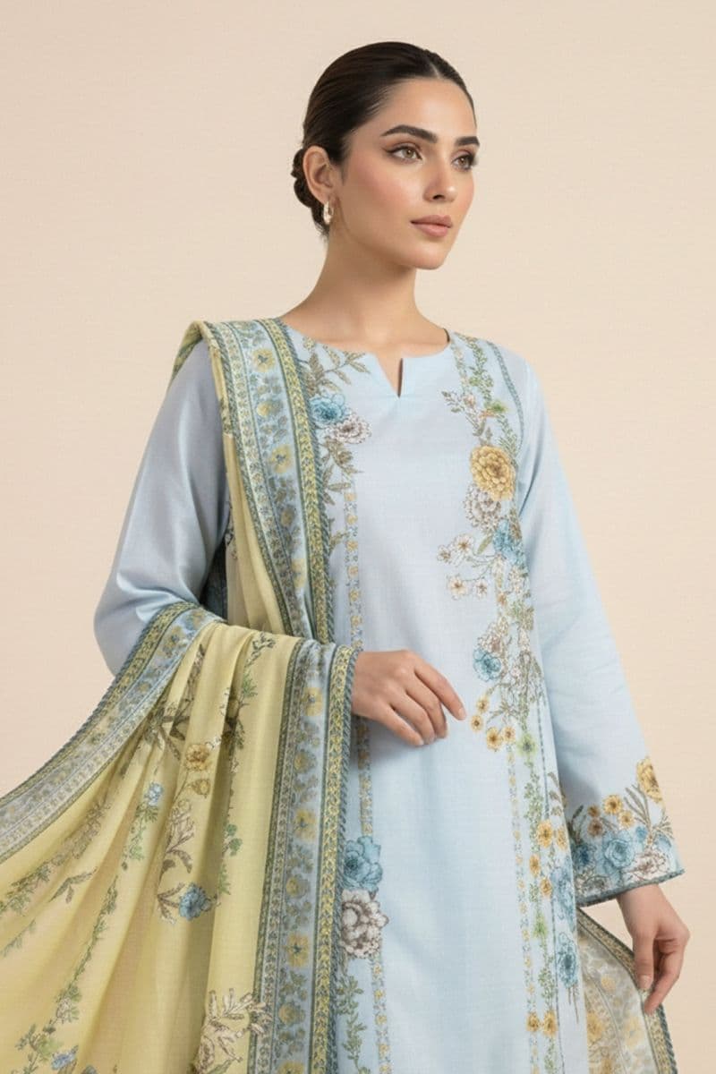 Printed - 2 Pc Lawn Suit (Shirt & Dupatta) thumbnail