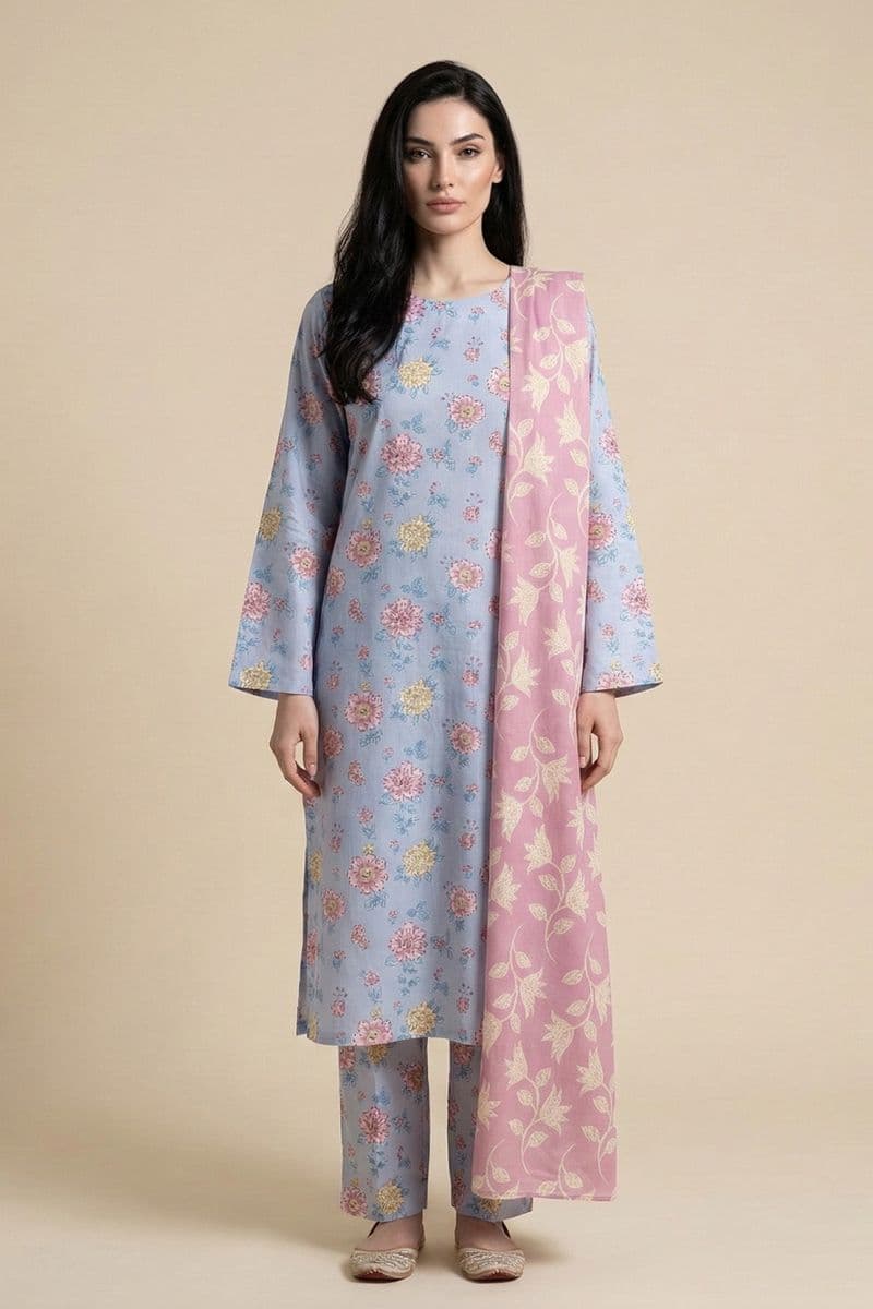 Printed - 3 Pc Lawn Suit thumbnail