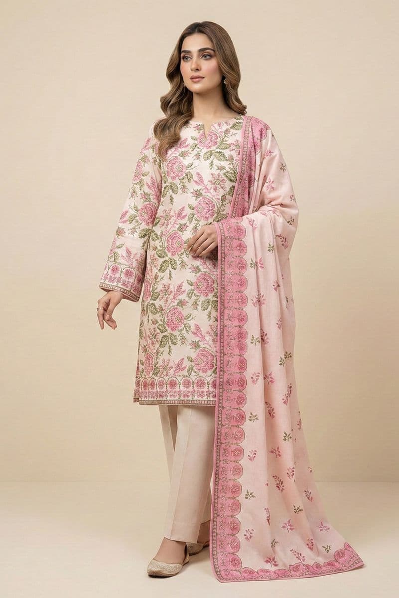 Printed - 2 Pc Lawn Suit (Shirt & Dupatta) thumbnail