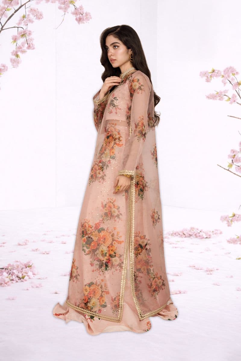 ZARINA – 3PC ORGANZA & LAWN EID FESTIVE PRET thumbnail