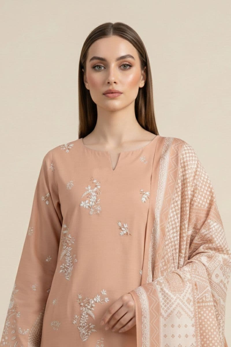 Embroidered - 3 Pc Lawn Suit thumbnail