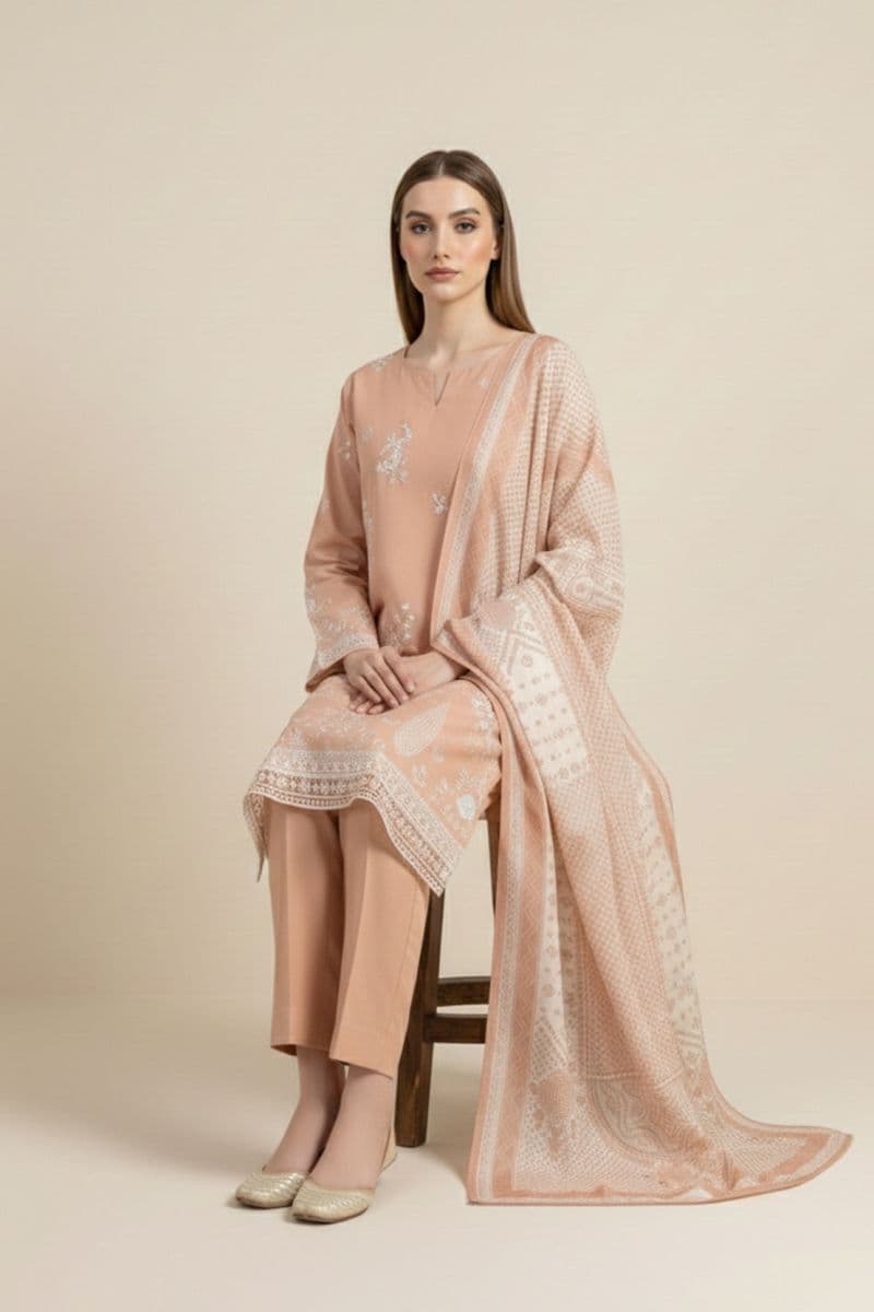 Embroidered - 3 Pc Lawn Suit thumbnail