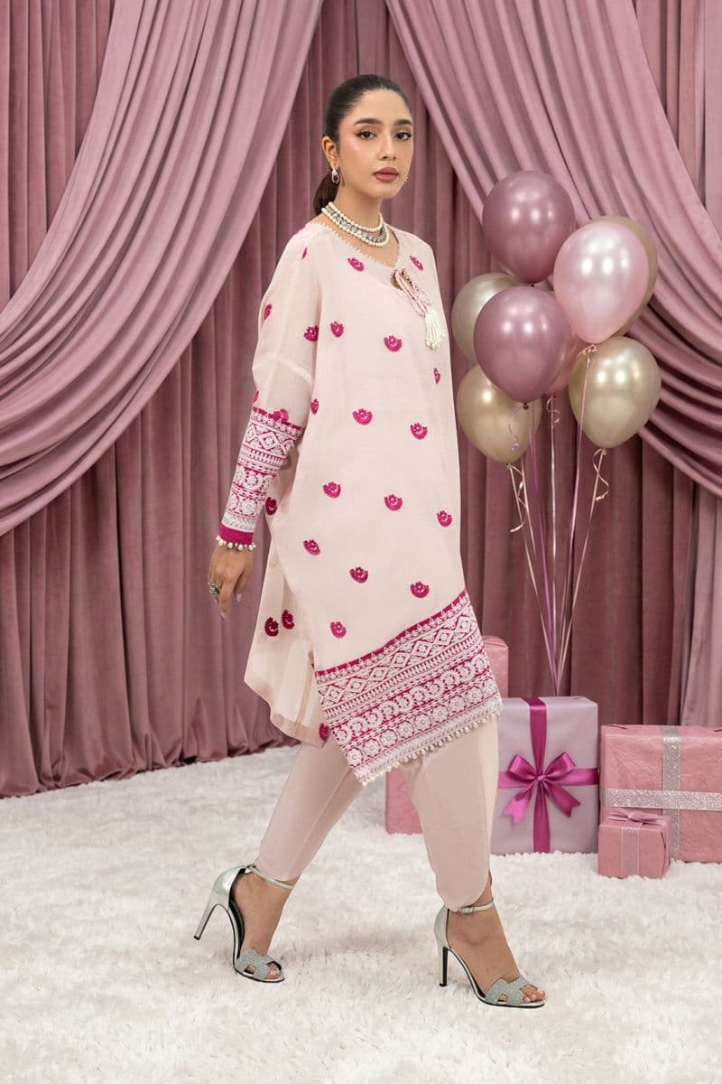 COTTON CANDY 2PC PAPERCOTTON & LAWN EID FESTIVE PRET thumbnail