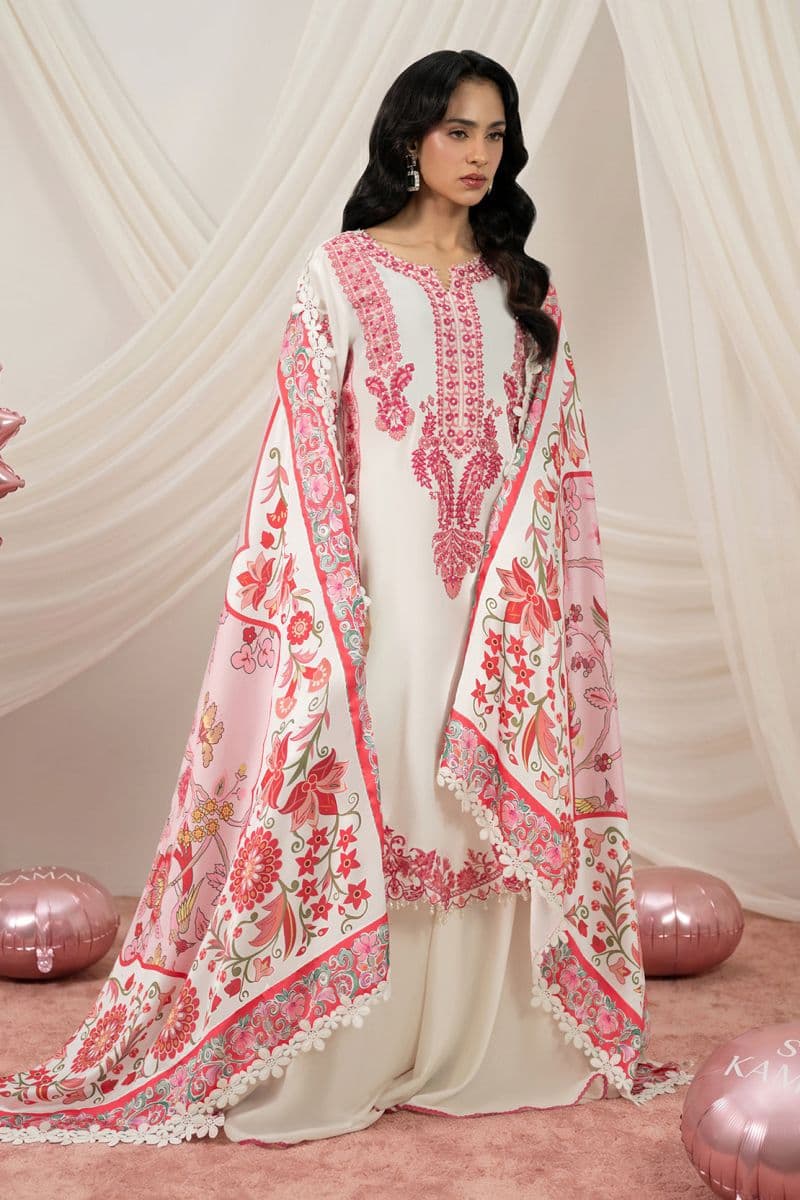 PEARL 2PC RAWSILK & SHAMOUSE EID FESTIVE PRET thumbnail