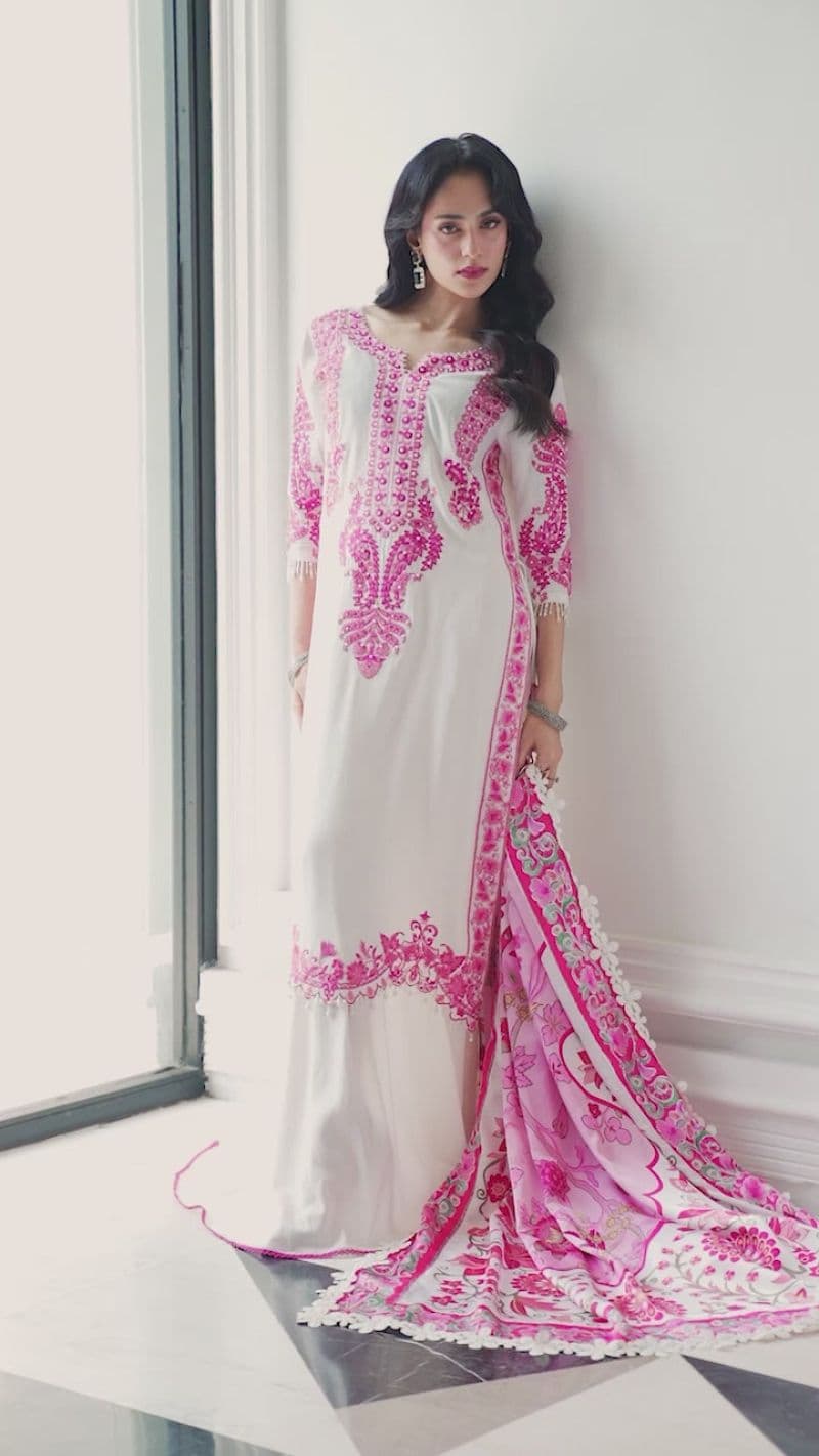 PEARL 2PC RAWSILK & SHAMOUSE EID FESTIVE PRET thumbnail