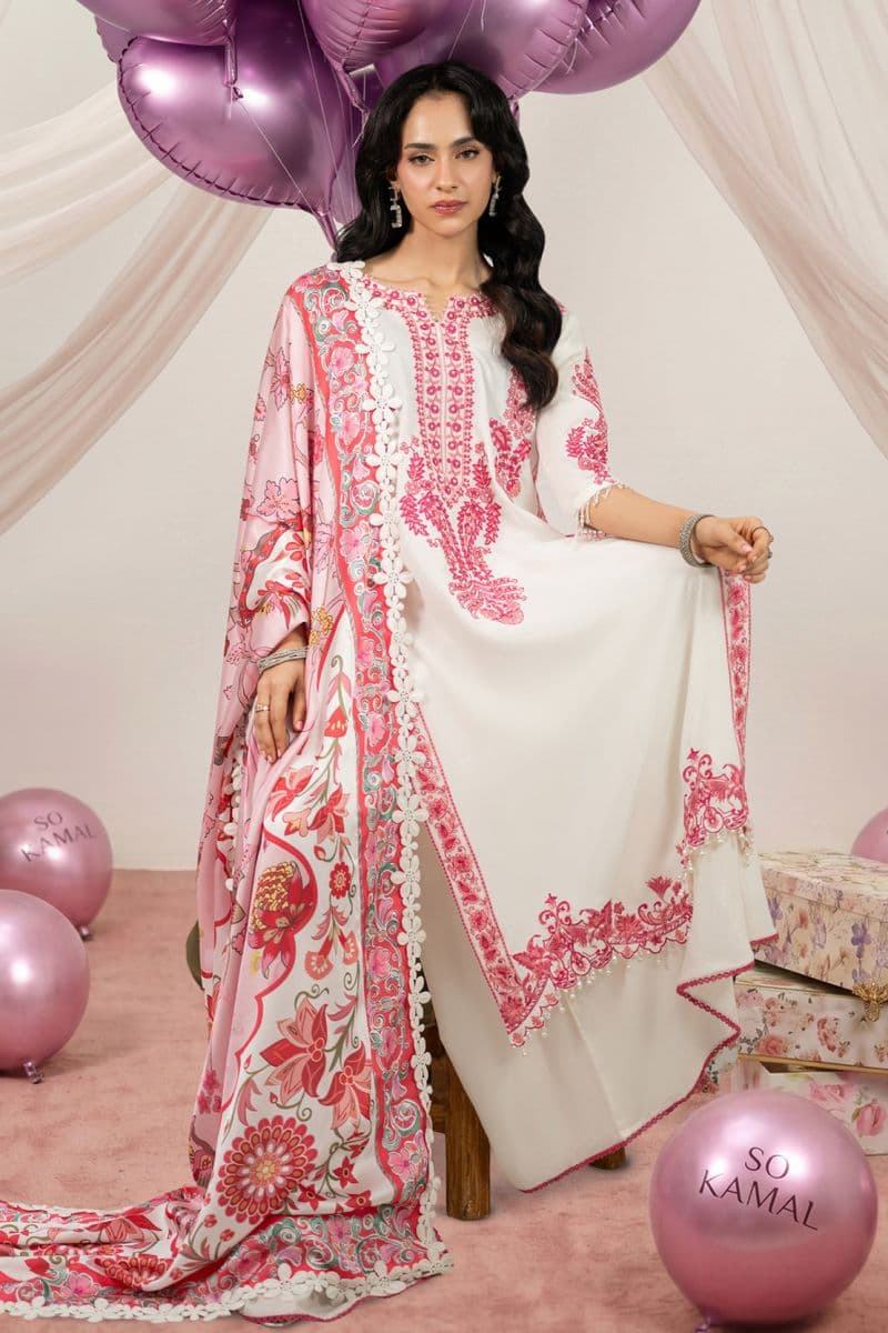 PEARL 2PC RAWSILK & SHAMOUSE EID FESTIVE PRET thumbnail