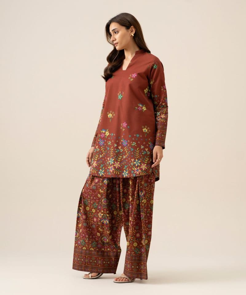 2 Piece - Printed Cotton Suit thumbnail