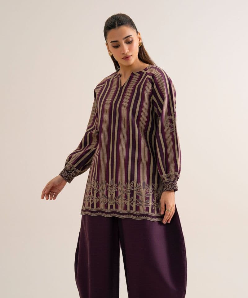 2 Piece - Printed Premium Khaddar Suit thumbnail