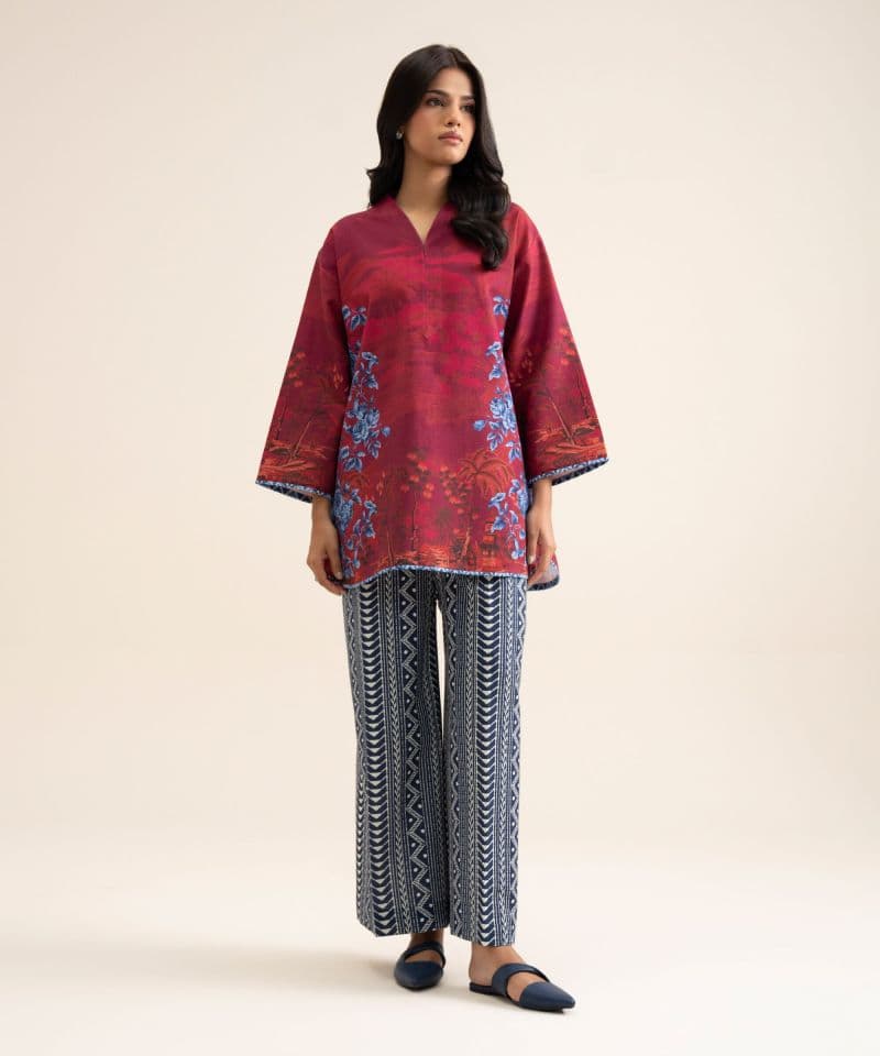 Printed Premium Khaddar Shirt thumbnail