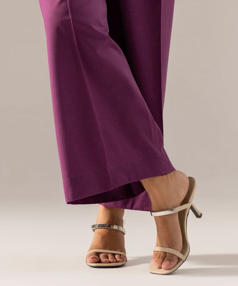 Solid Cotton Viscose Culottes thumbnail