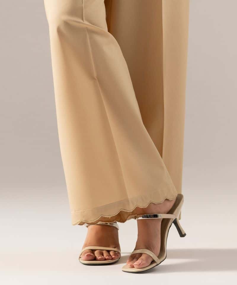 Solid Cotton Viscose Culottes