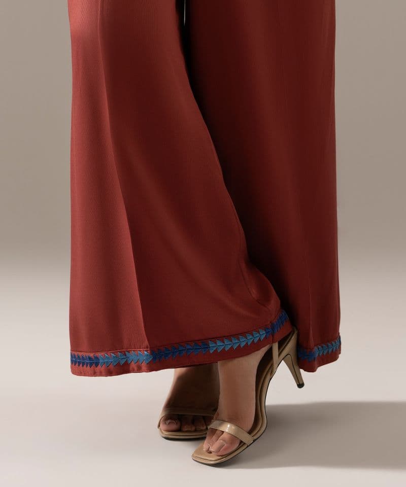 Solid Bedford Flared Pants thumbnail