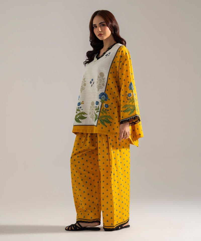Printed Khaddar Shirt thumbnail