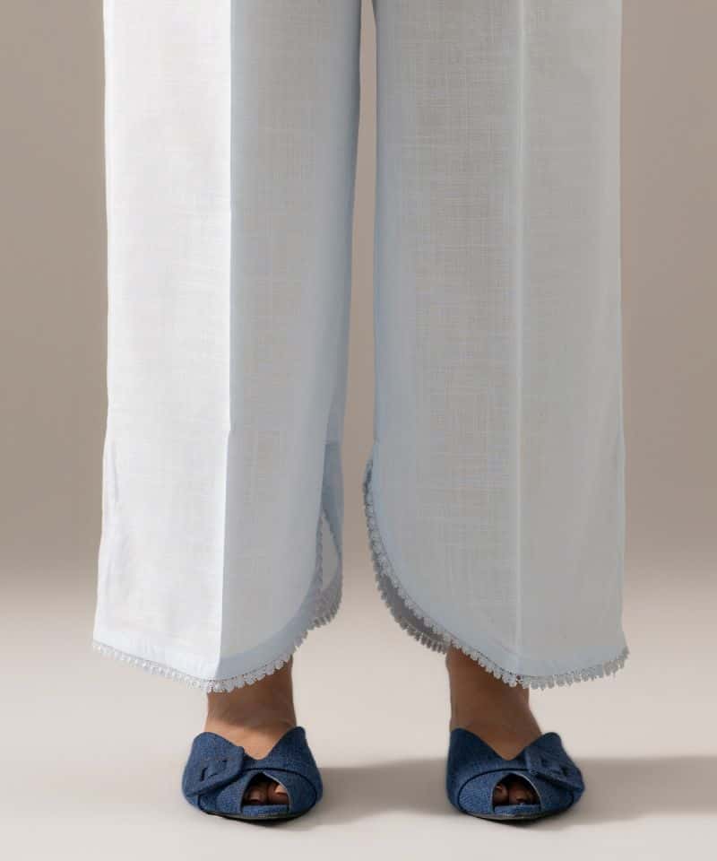 Solid Crosshatch Culottes - alternate view