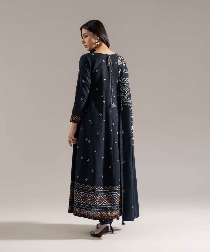 3 Piece - Printed Khaddar Suit thumbnail