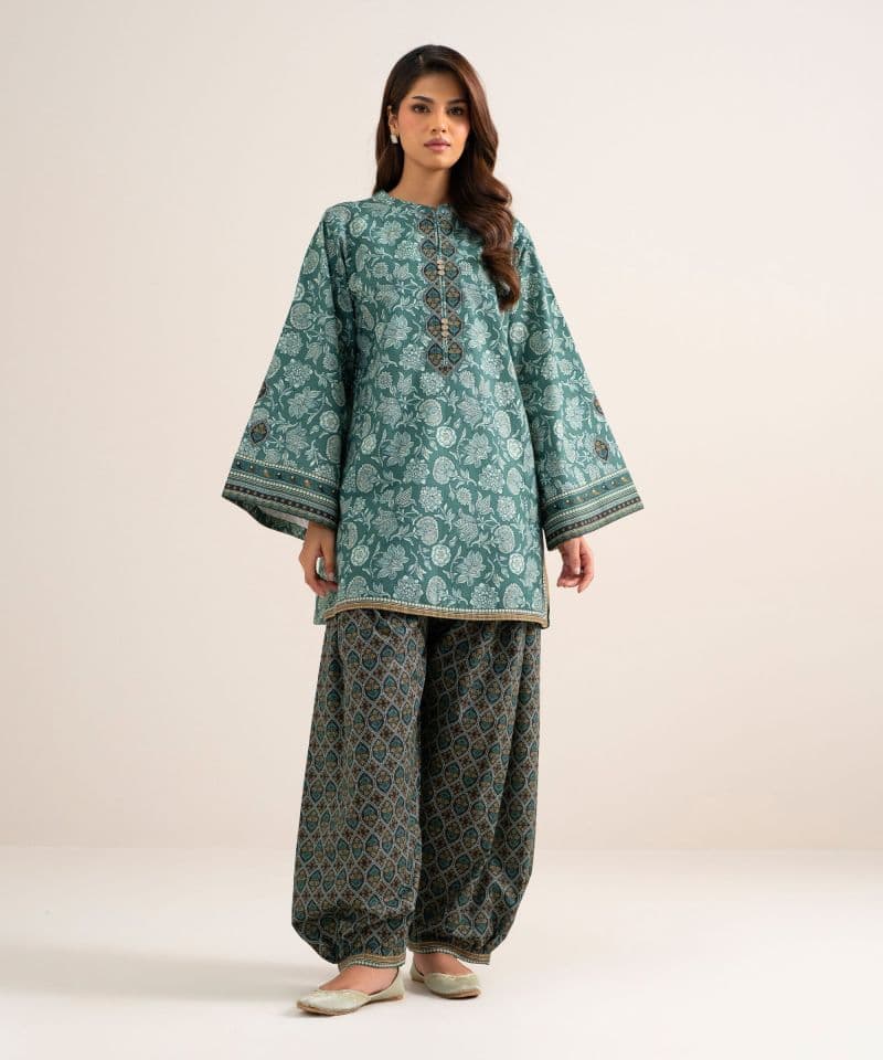 2 Piece - Printed Cotton Suit thumbnail