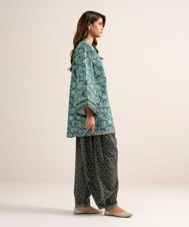 2 Piece - Printed Cotton Suit thumbnail