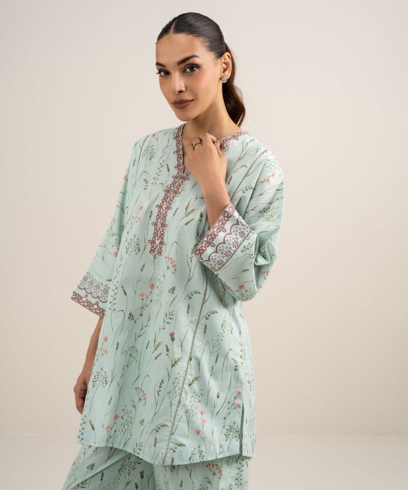 2 Piece - Printed Lawn Suit thumbnail