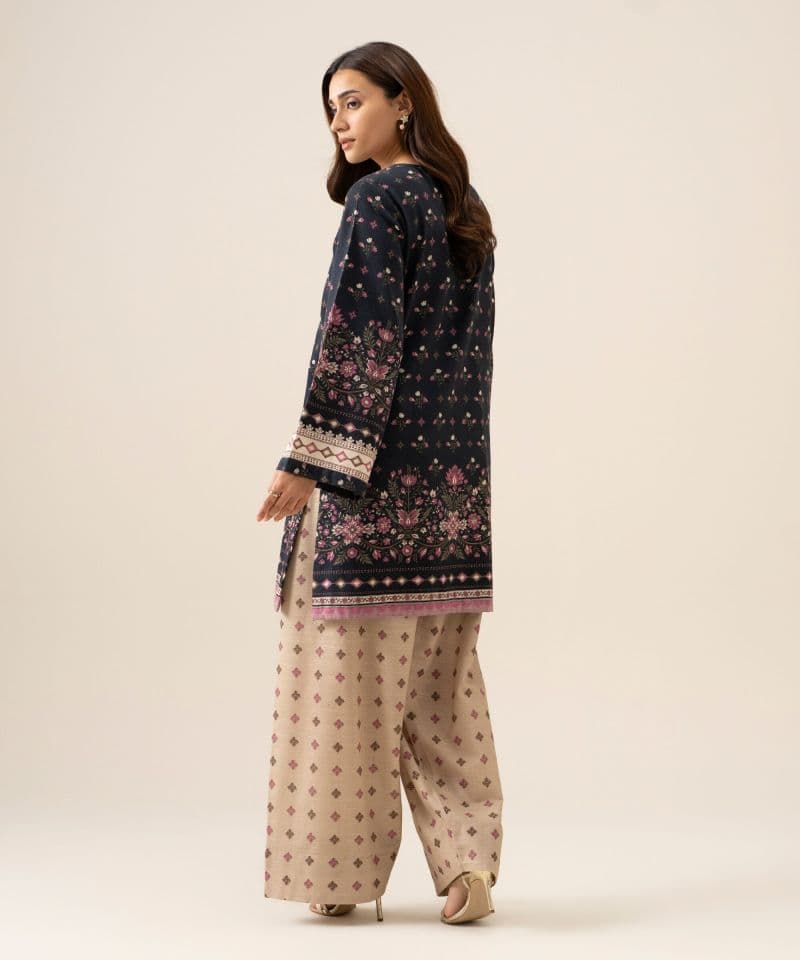 2 Piece - Embroidered Light Khaddar Suit thumbnail