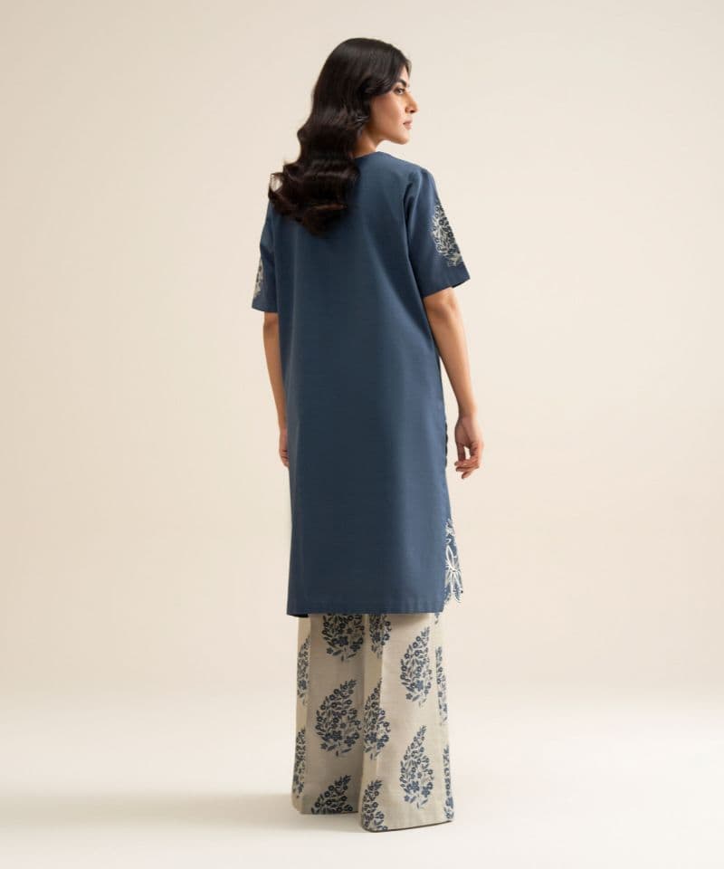 2 Piece - Embroidered Light Khaddar Suit thumbnail