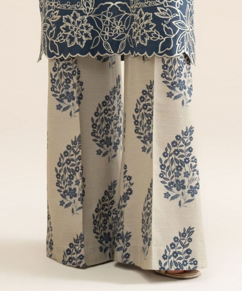 2 Piece - Embroidered Light Khaddar Suit thumbnail