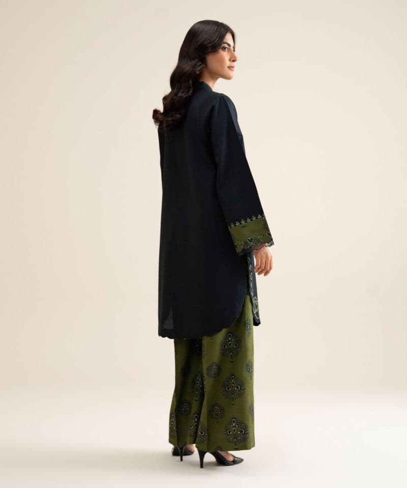 2 Piece - Embroidered Light Khaddar Suit thumbnail