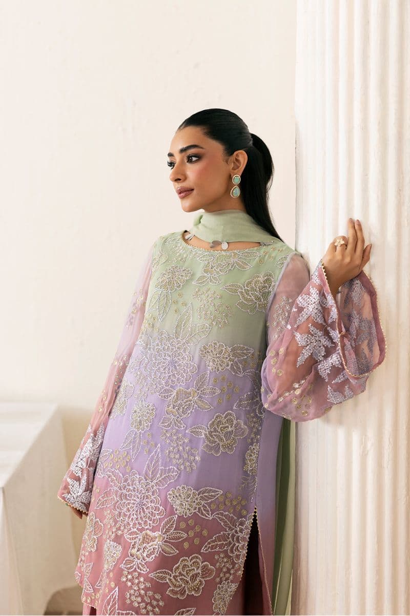Embroidered Chiffon 3 Piece Ready-to-Wear Suit thumbnail