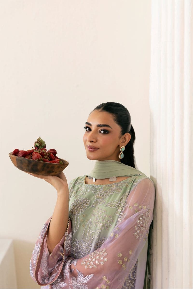 Embroidered Chiffon 3 Piece Ready-to-Wear Suit thumbnail